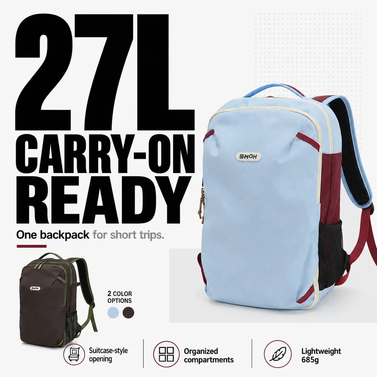 DEPOZA transit travel backpack